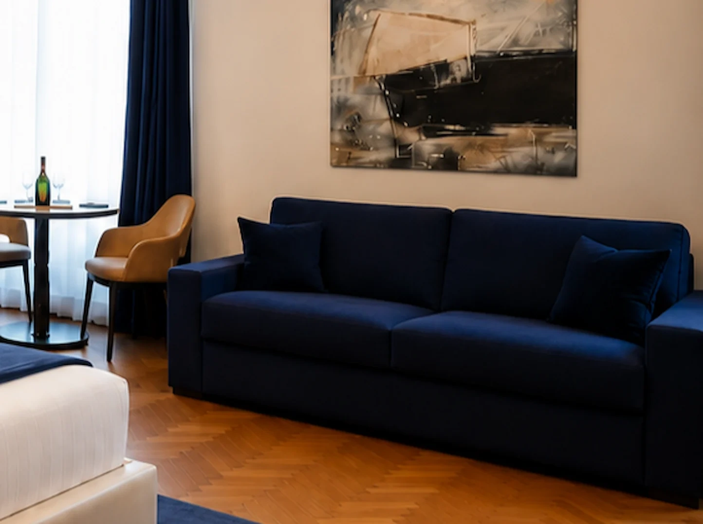Dettaglio della camera Deluxe Double Suite di Más Boutique Hotel Rome