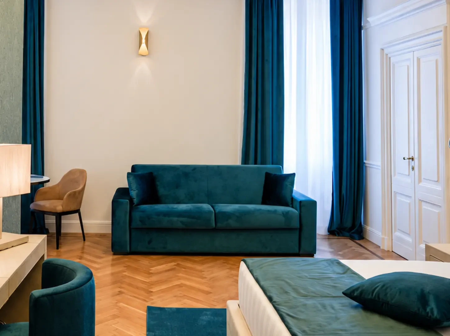 Dettaglio della camera Executive Double Suite di Más Boutique Hotel Rome